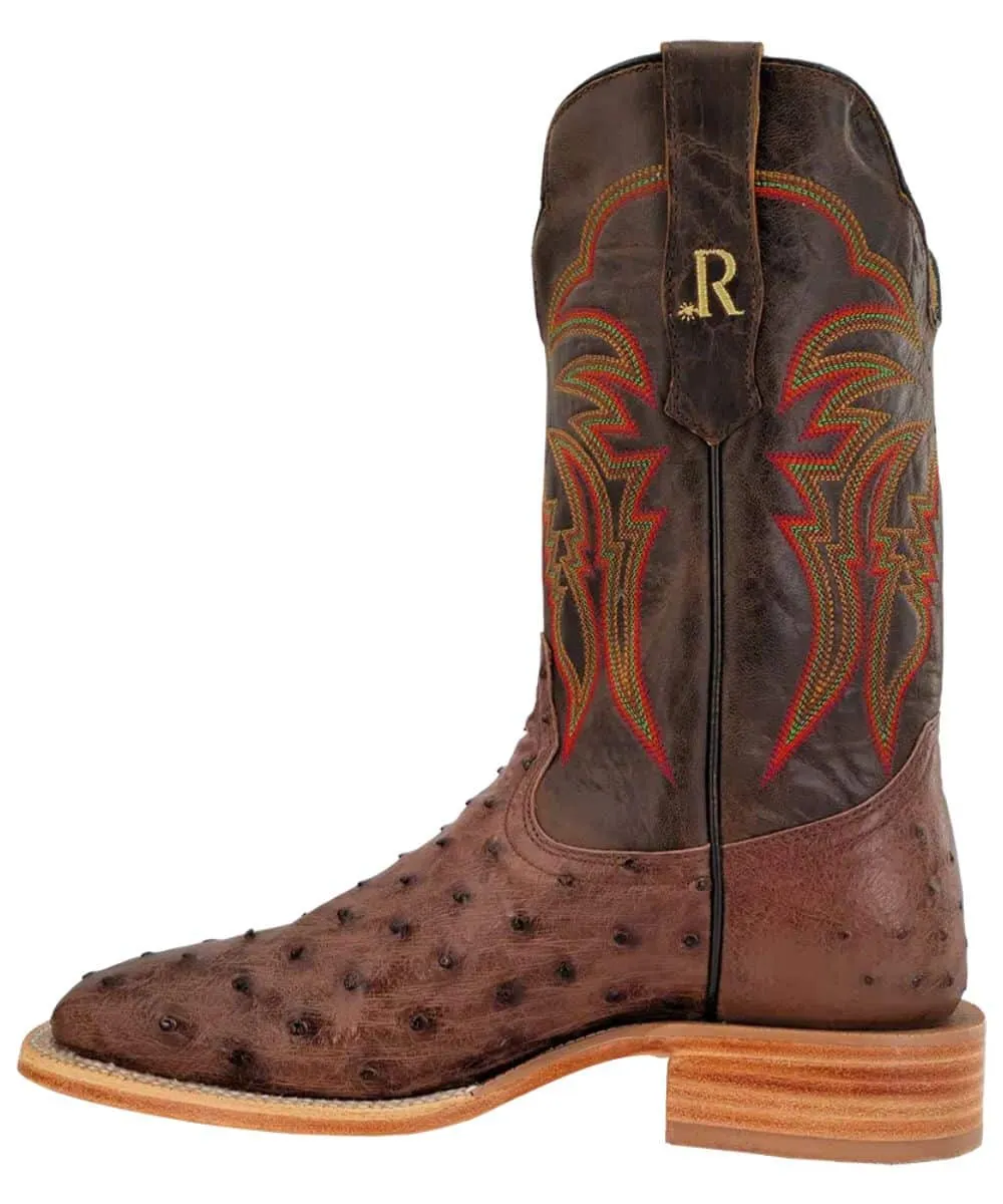 R. Watson Men's Full Quill Ostrich Boot