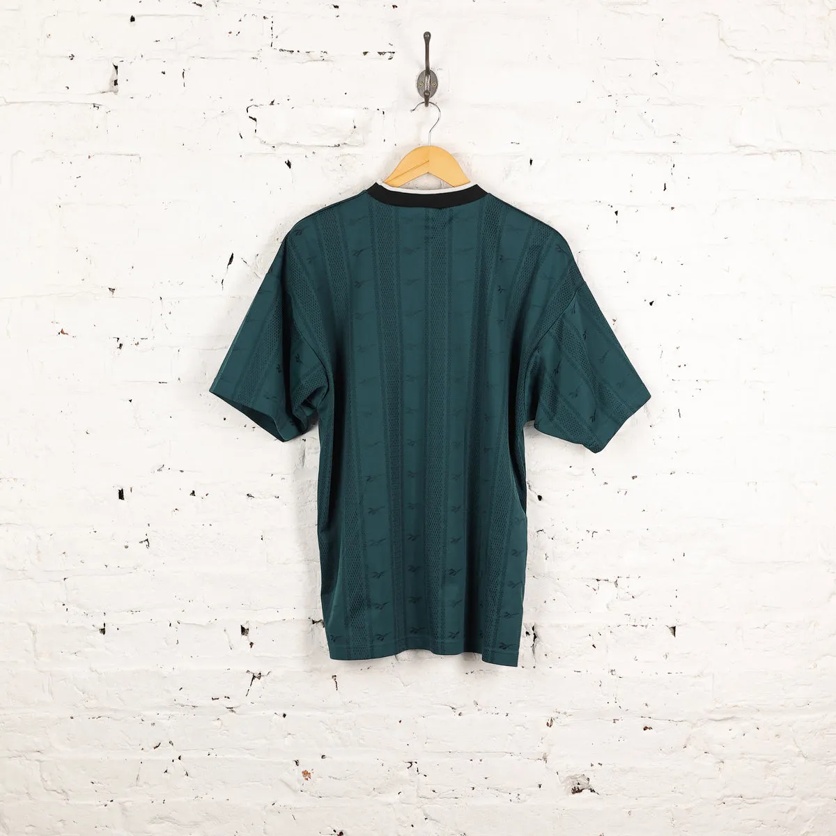 Reebok 90s Sports T Shirt - Green - L