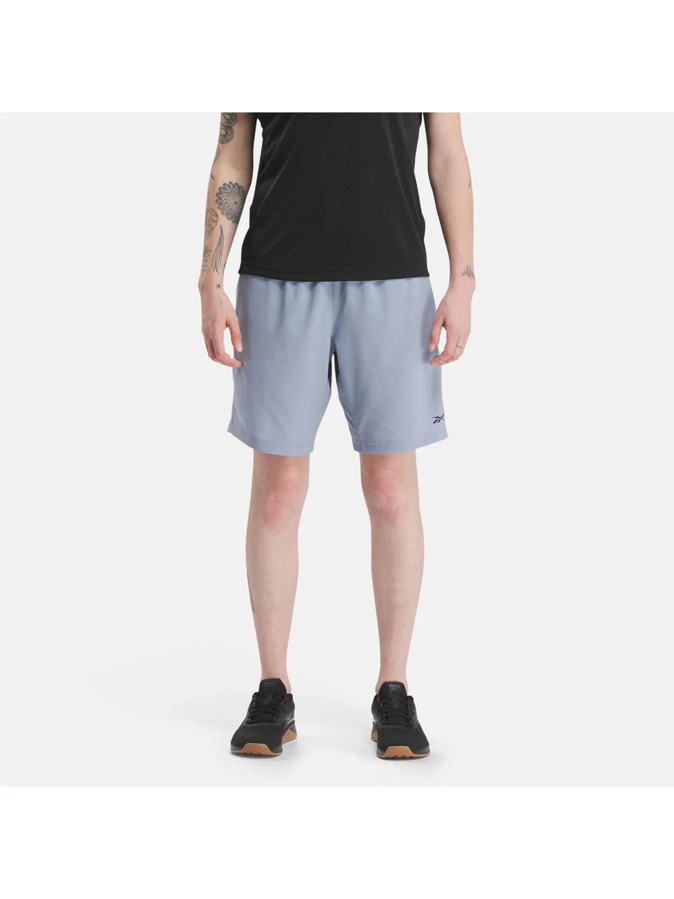 Reebok Mens Training Workout Woven Shorts - Blue