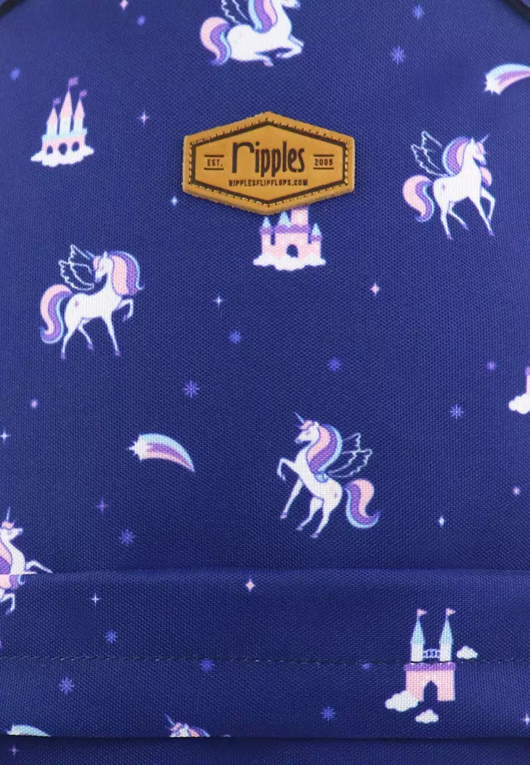 Ripples Unicorn Castle Digital Print Backpack