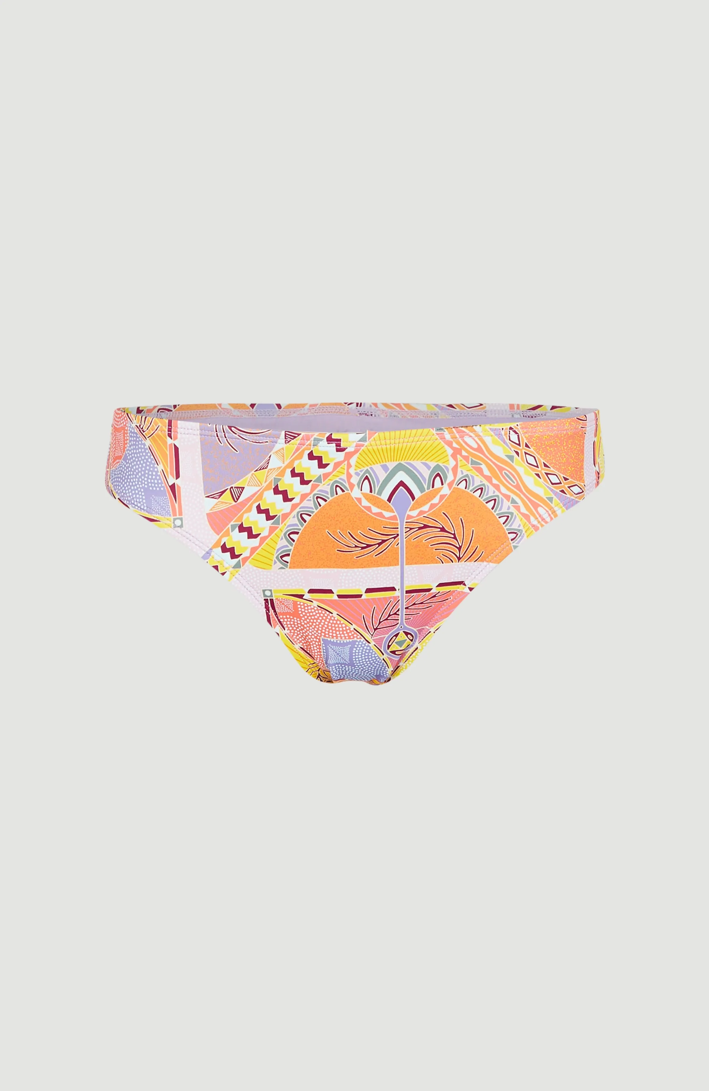 Rita Bikini Bottoms | Yellow Scarf Print