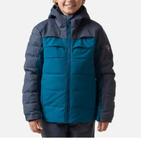 Rossignol Boys Polydown Jacket in Blue