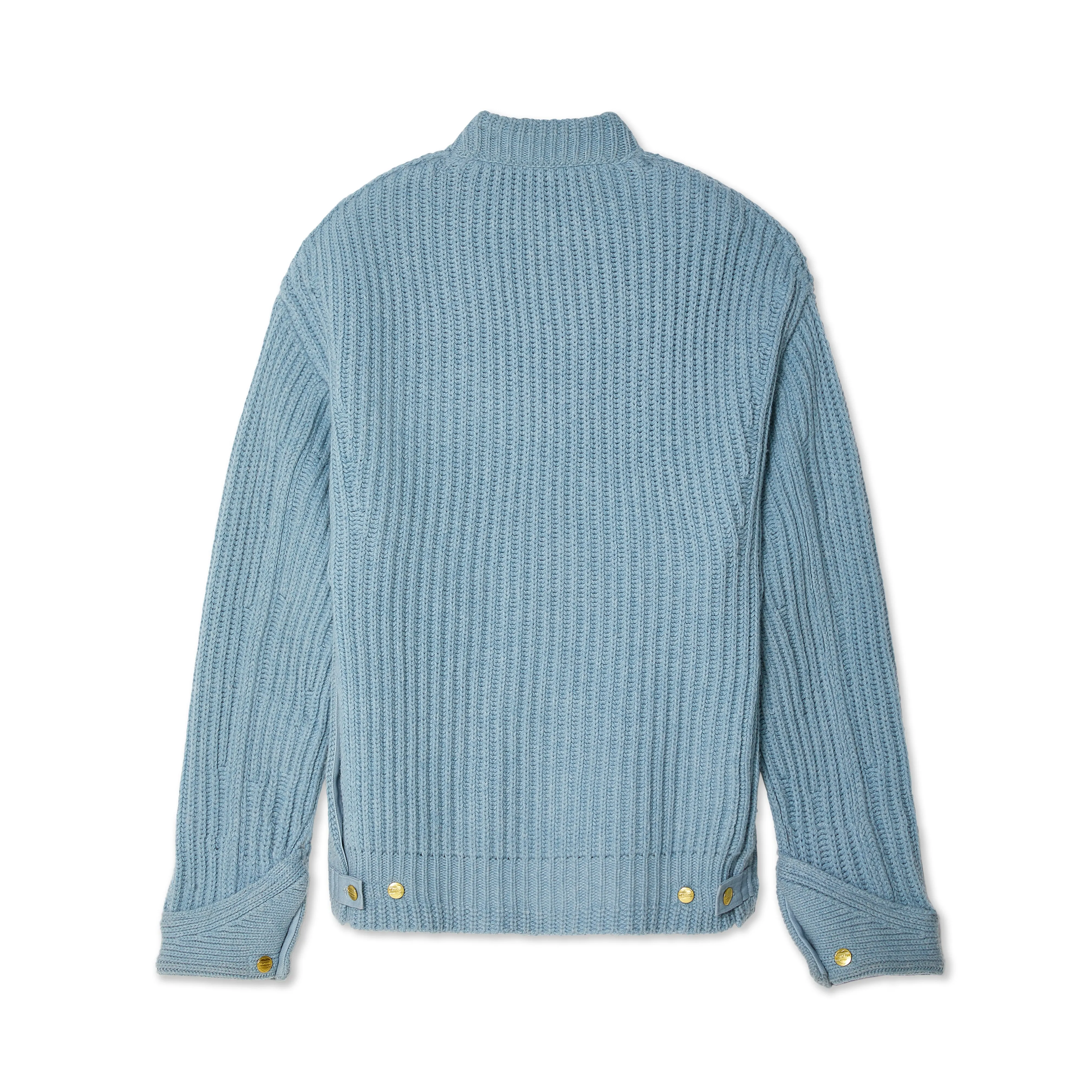   sacai Carhartt WIP Men's Detroit Knit Pullover Light Blue 