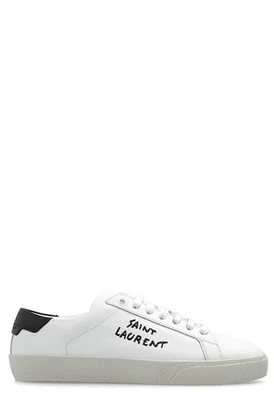 SAINT LAURENT Canvas Court SL/06 Mini Sneakers for Women