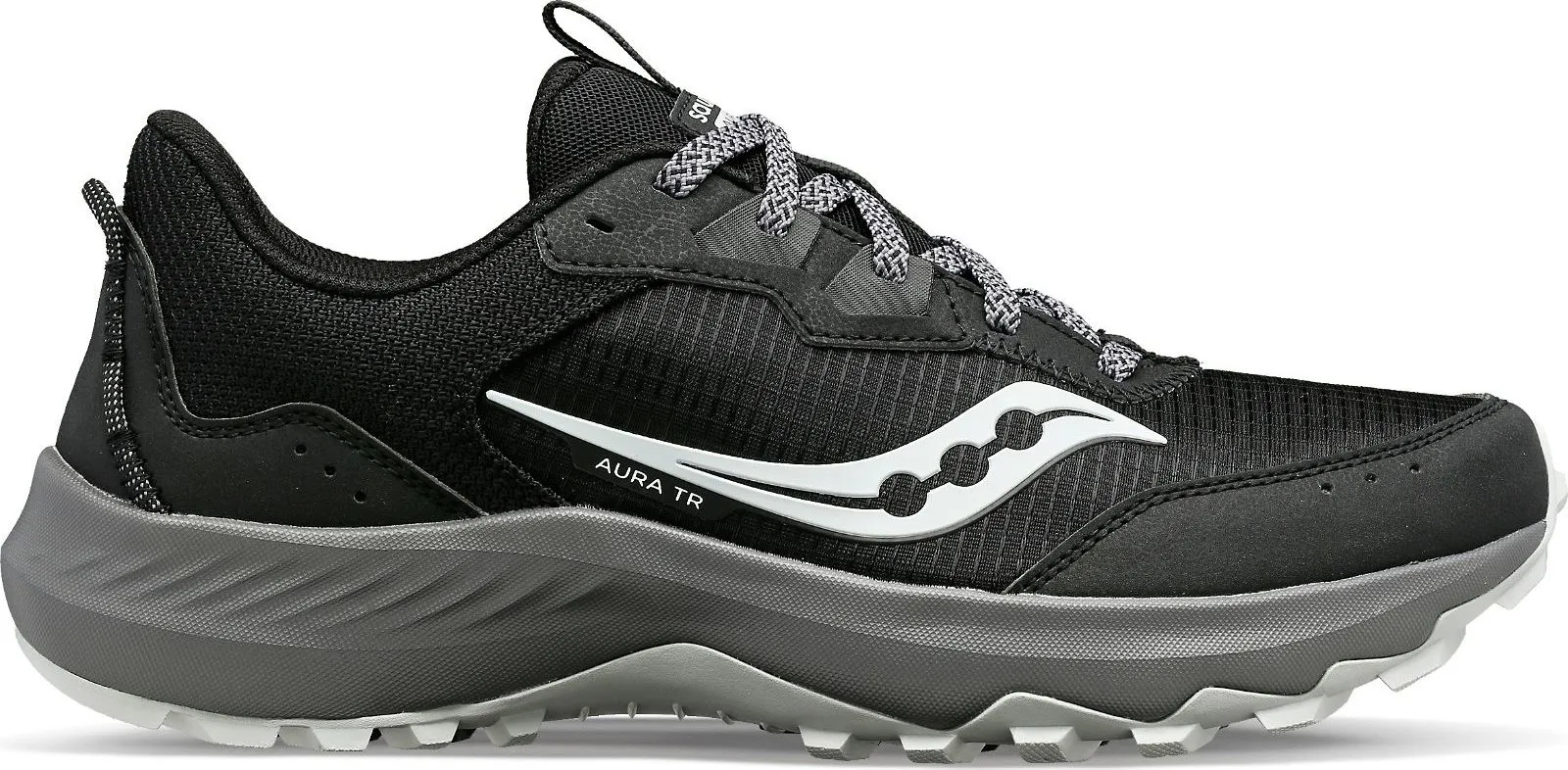 Saucony Men's Aura TR Black/Gravel | Buy Saucony Men's Aura TR Black/Gravel here | Outnorth