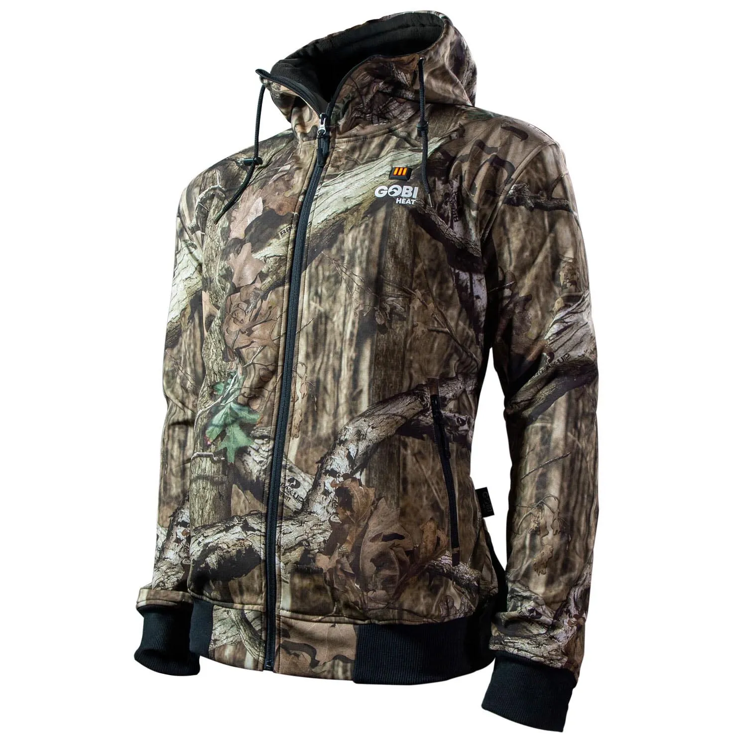 Shadow Mens Heated Hoodie, Mossy Oak Breakup Camo