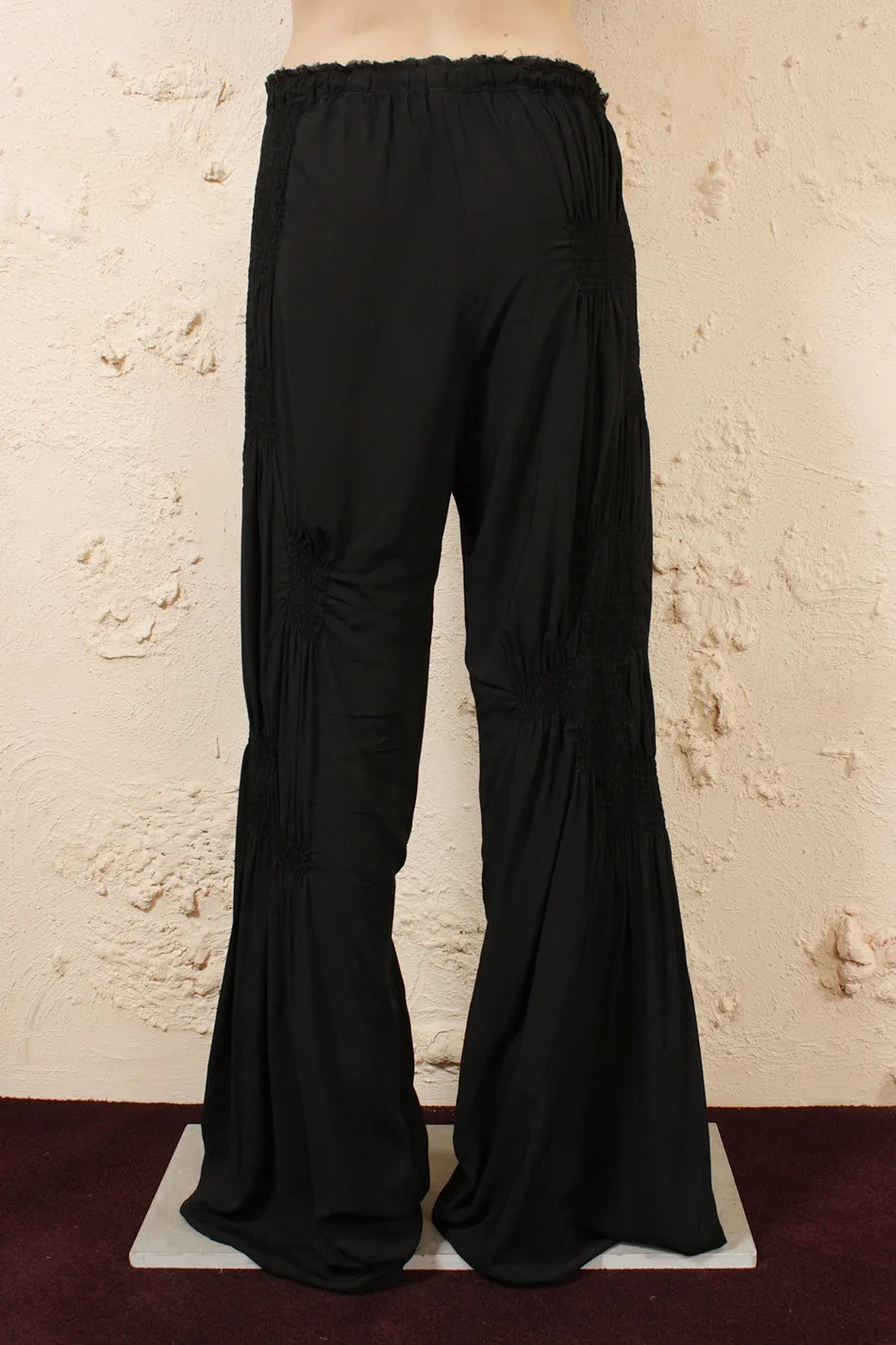 Shirring Detail Trousers