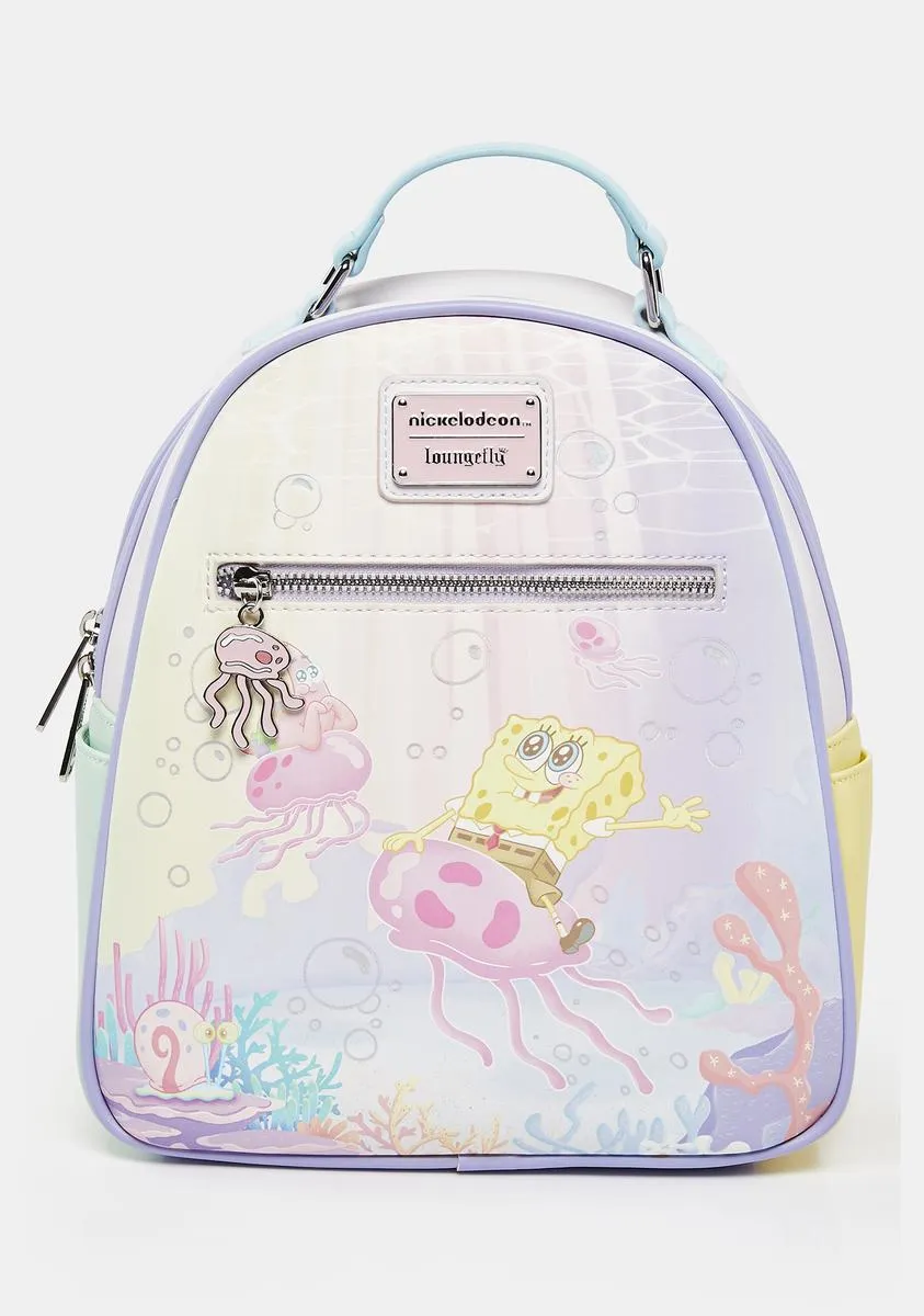 SpongeBob SquarePants Jelly Fishing Mini Backpack-