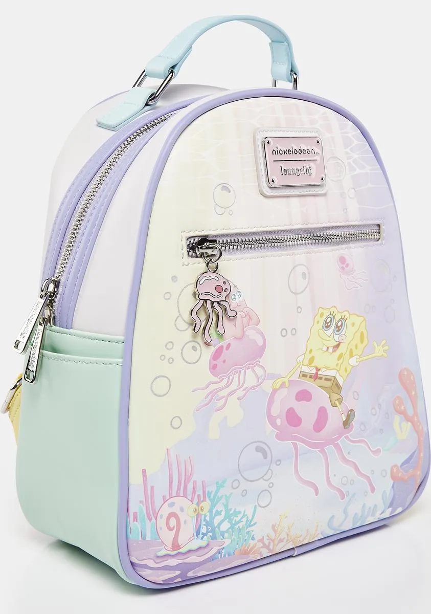 SpongeBob SquarePants Jelly Fishing Mini Backpack-