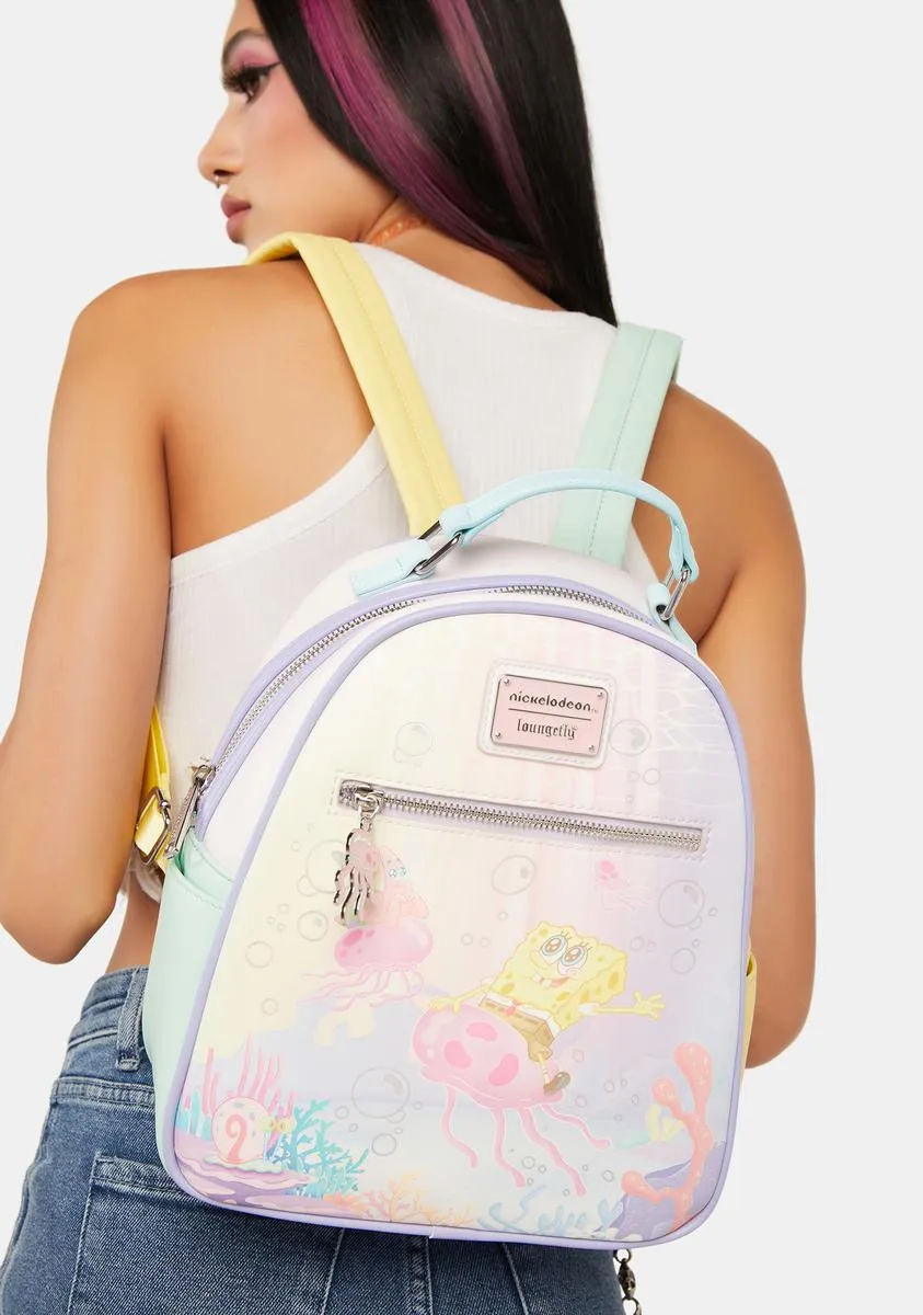 SpongeBob SquarePants Jelly Fishing Mini Backpack-