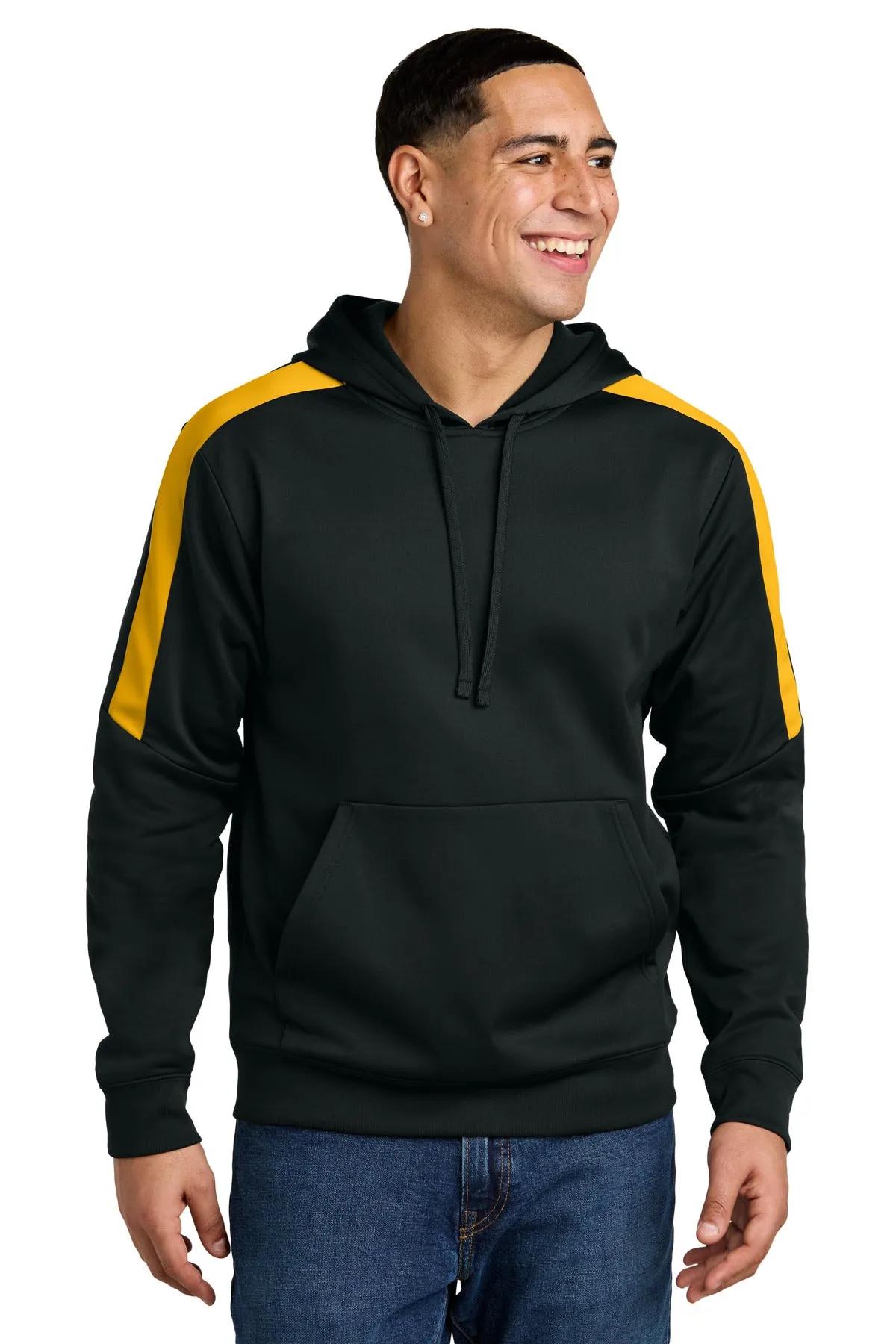 Sport-Tek Men's Sport-Wick Fleece United Pullover Hoodie