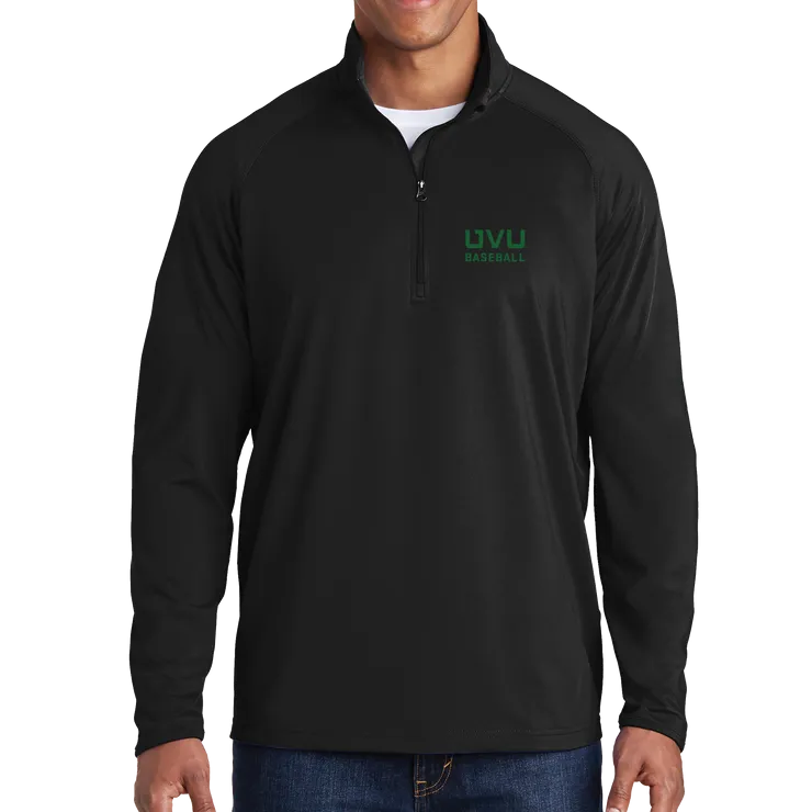 Sport-Tek Sport-Wick Stretch 1/2-Zip Pullover - UVU Baseball