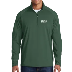 Sport-Tek Sport-Wick Stretch 1/2-Zip Pullover - UVU Baseball