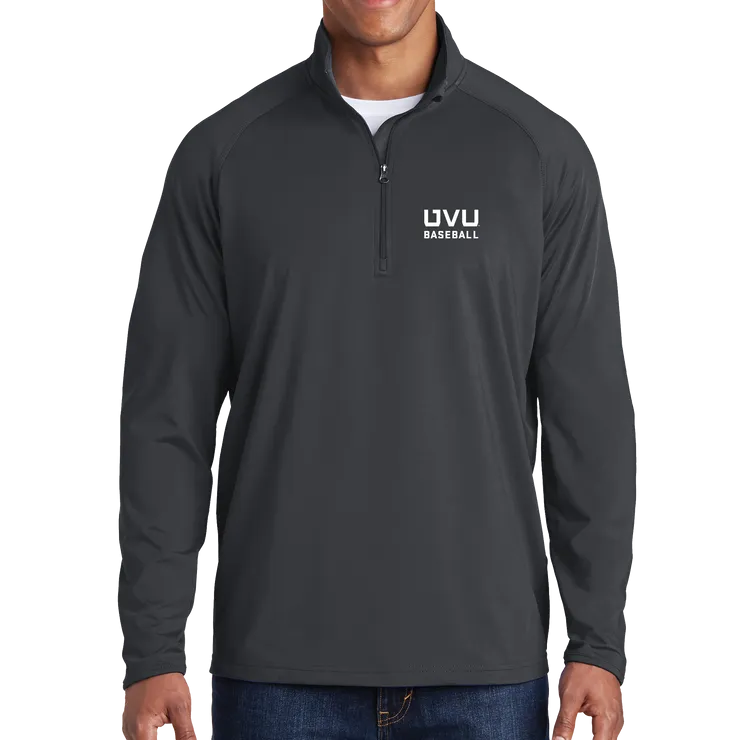 Sport-Tek Sport-Wick Stretch 1/2-Zip Pullover - UVU Baseball