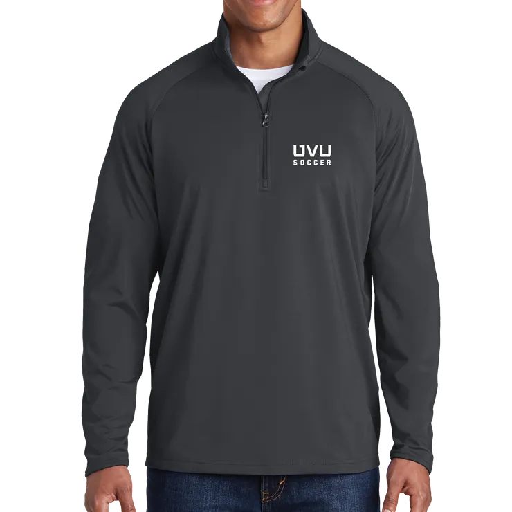 Sport-Tek Sport-Wick Stretch 1/2-Zip Pullover - UVU Soccer