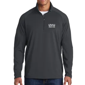 Sport-Tek Sport-Wick Stretch 1/2-Zip Pullover - UVU Wrestling