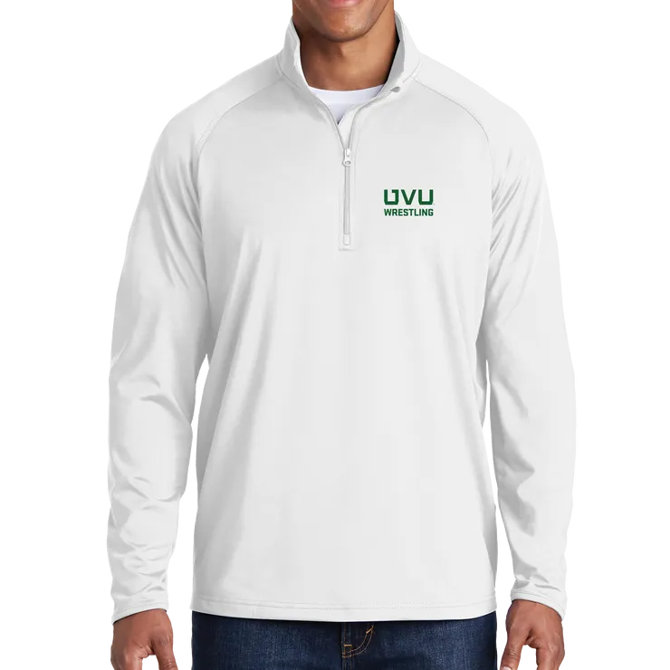 Sport-Tek Sport-Wick Stretch 1/2-Zip Pullover - UVU Wrestling