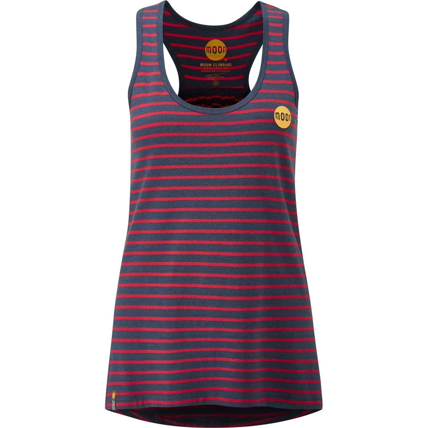 Striped Bamboo Tech Vest - Women's