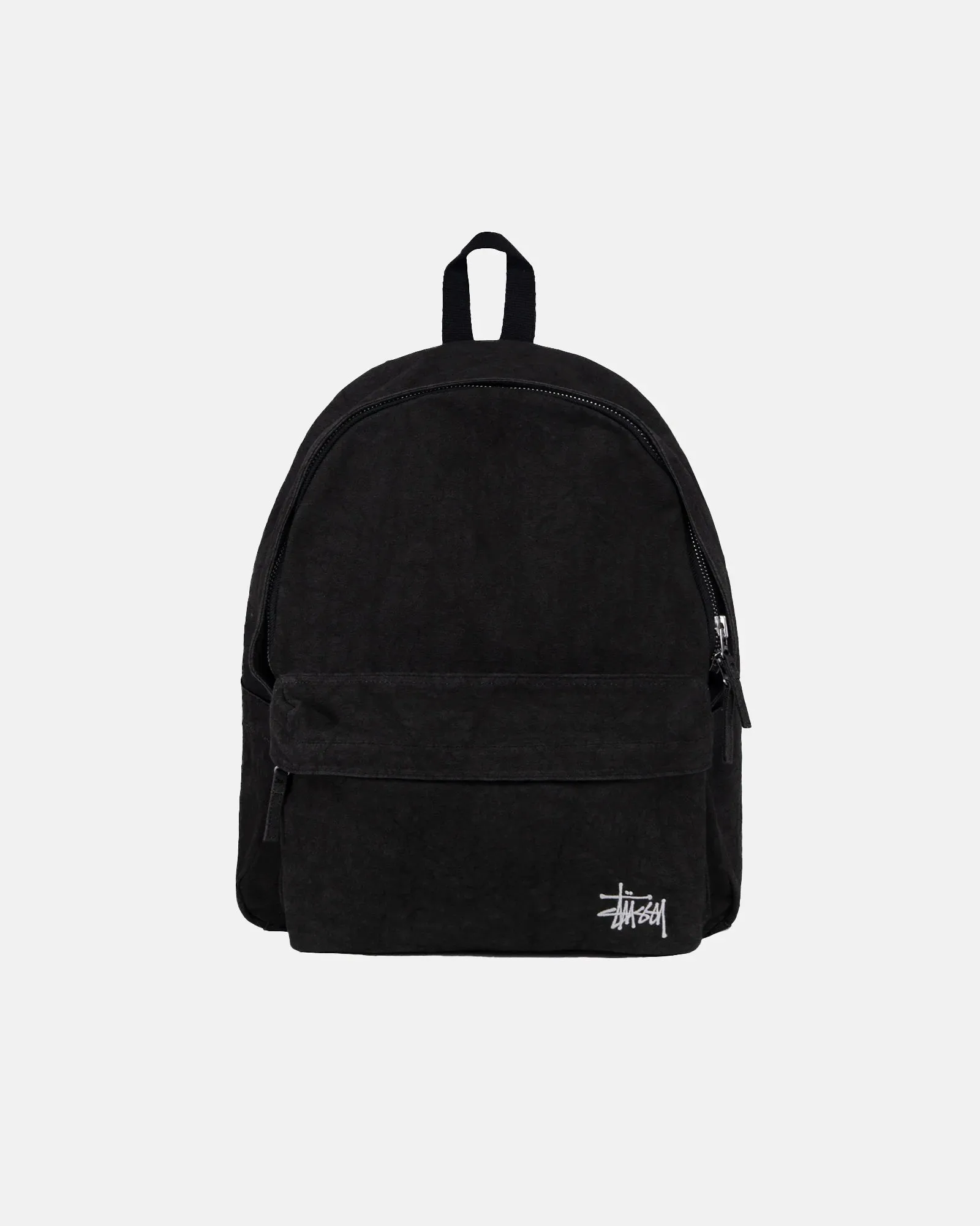 Stussy  Men's Canvas Backpack Washed Black 