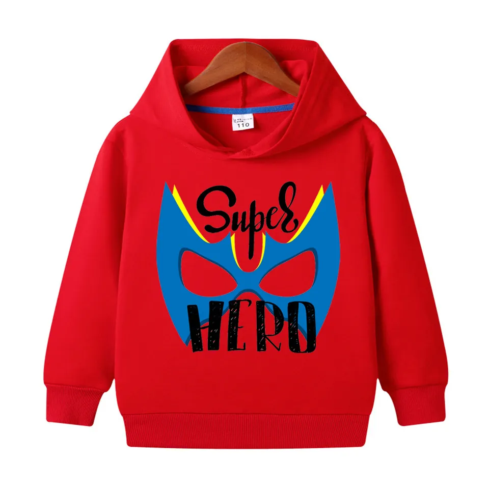 Super Hero Printed Hoodie For Kids - Deal20one