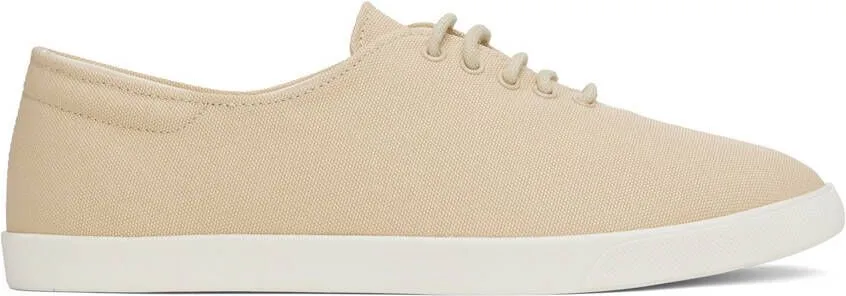 The Row Beige Sam Sneakers