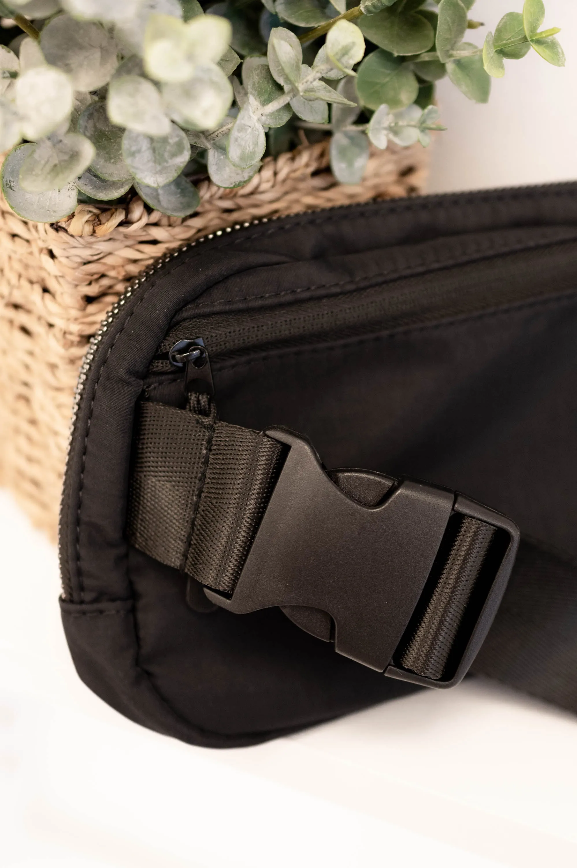 Traveling So Far Belt Bag, Black