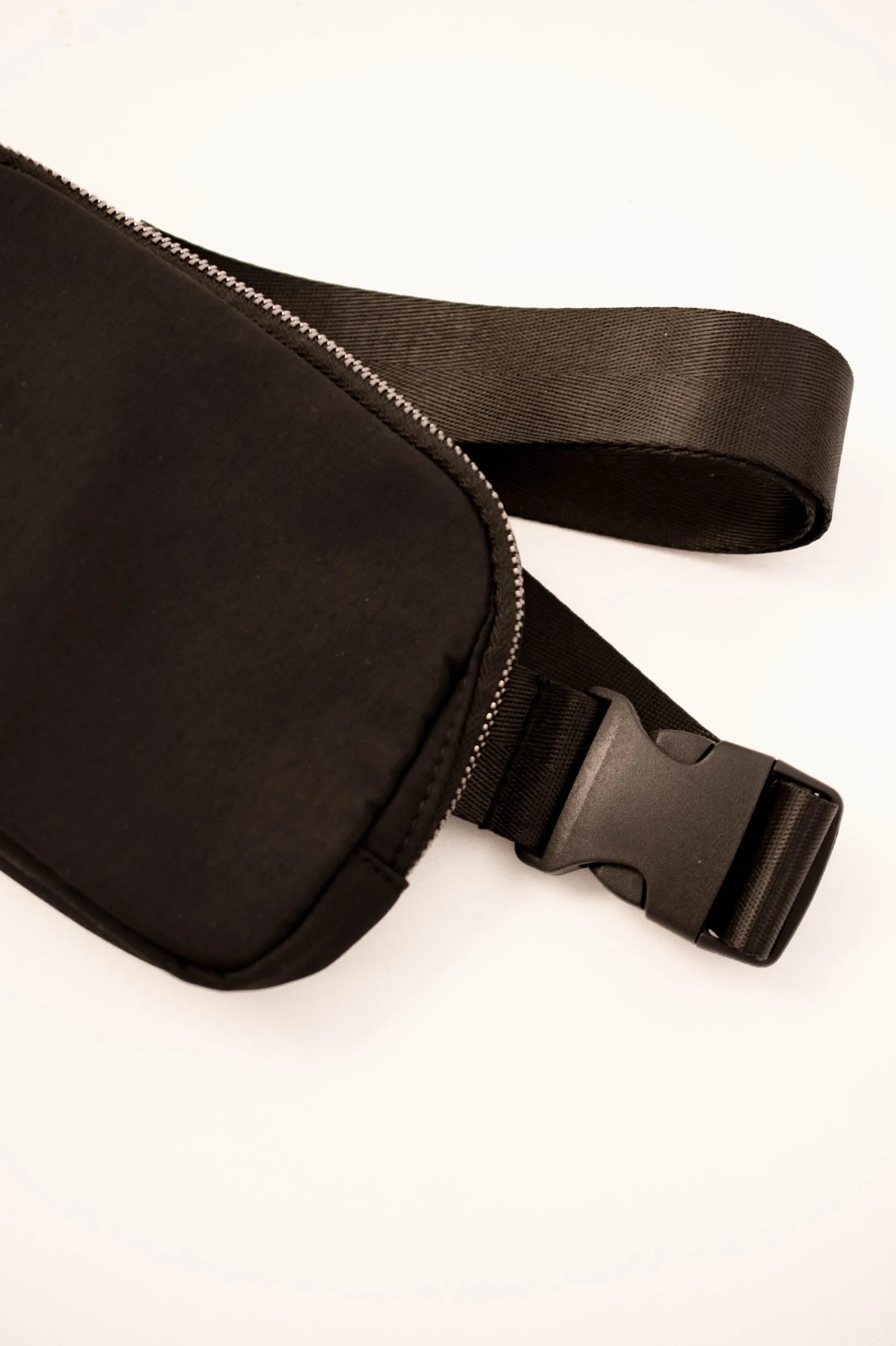 Traveling So Far Belt Bag, Black