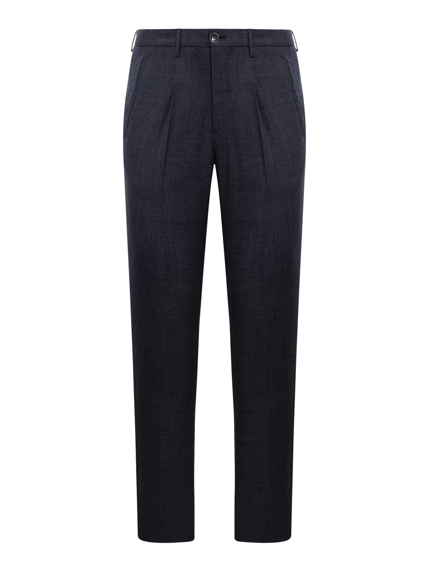 trousers with pleats