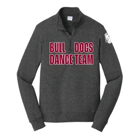 UMD Dance Team Fan Favorite Fleece 1/4-Zip Pullover Sweatshirt Bull Dogs