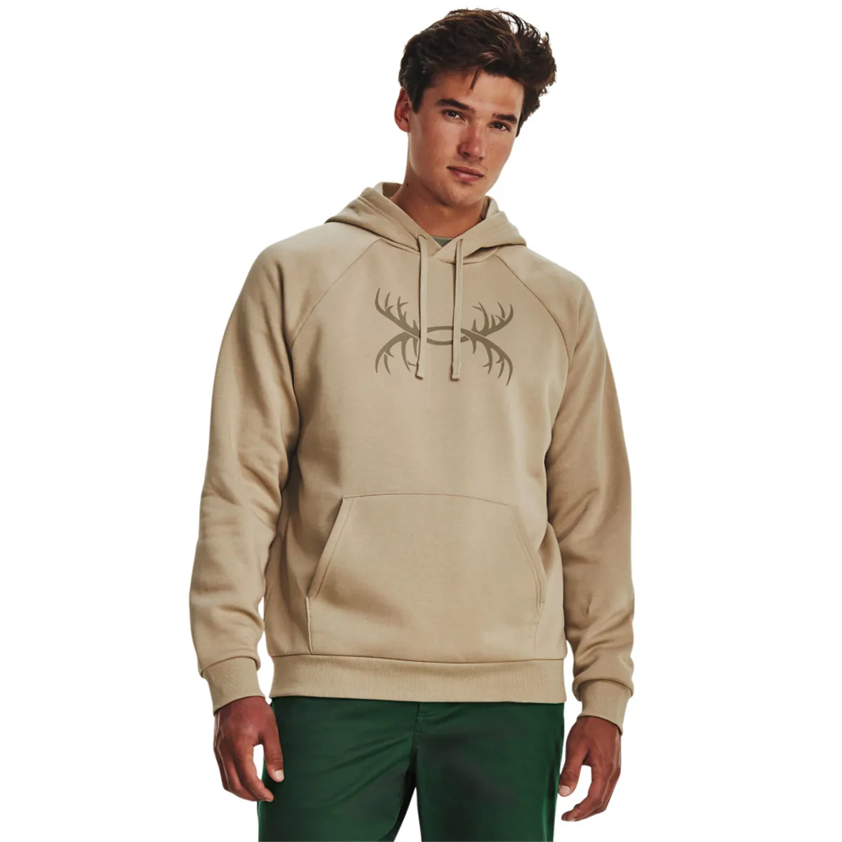 Under Armour Men's UA Rival Fleece Antler Hoodie