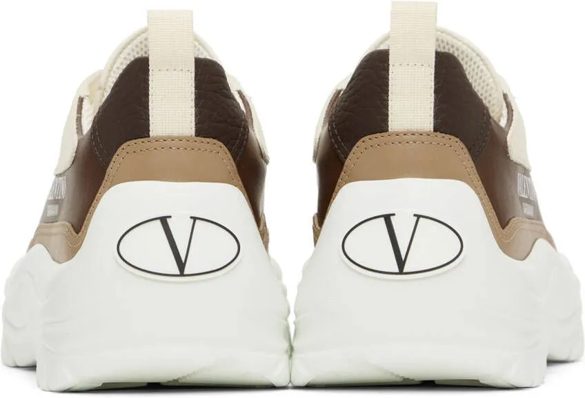 Valentino Garavani Brown Gumboy Sneakers