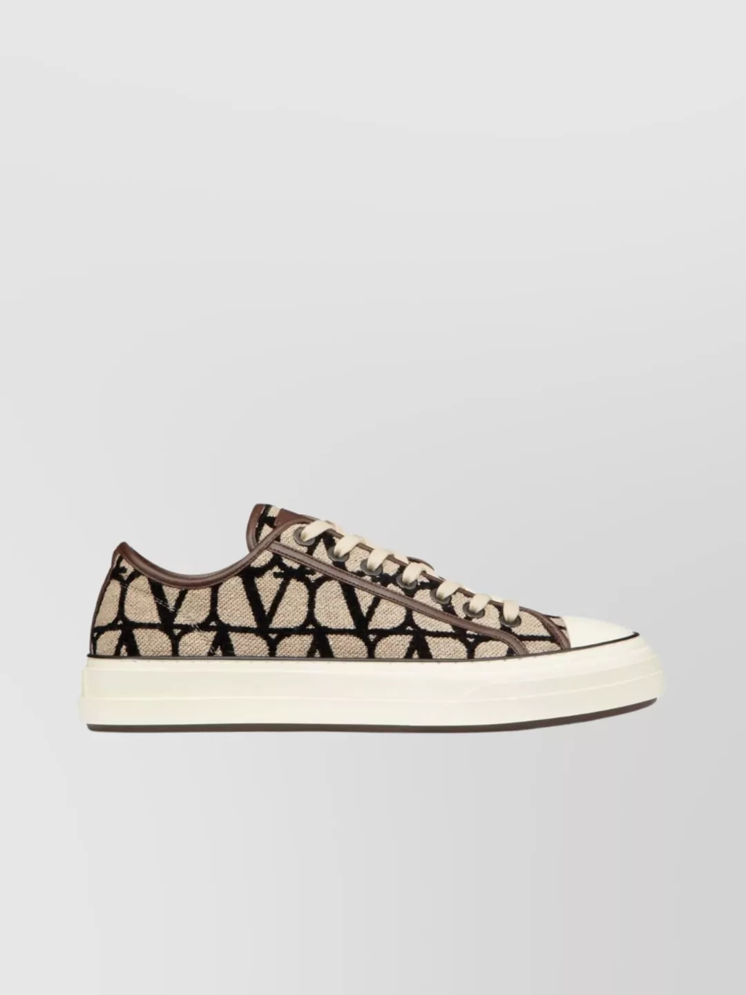 Valentino Garavani   Iconographic canvas totaloop sneakers