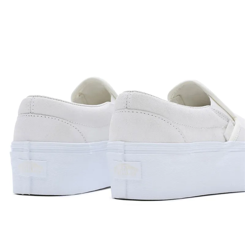 Vans Classic Slip-On Stackform Trainers Marshmallow