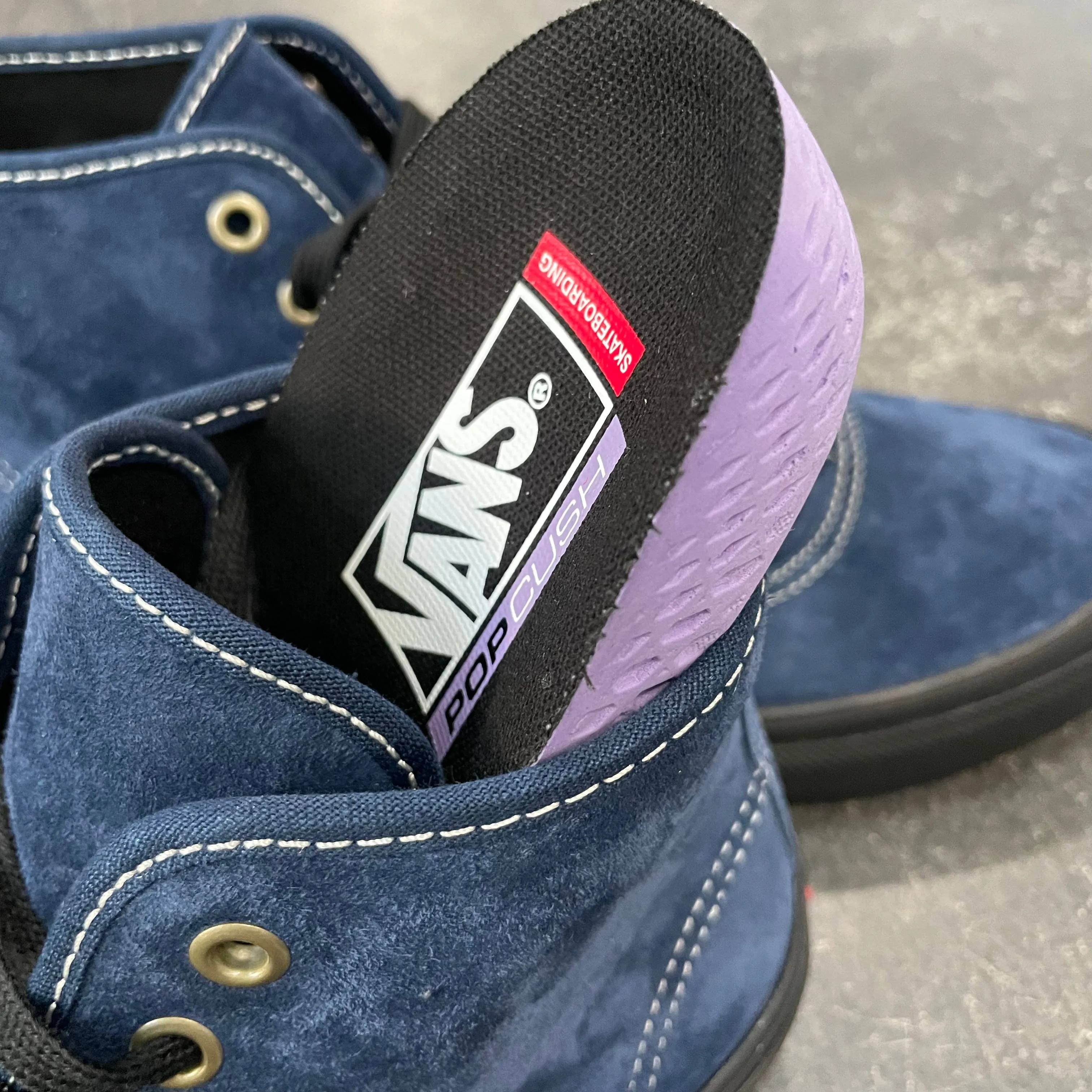 Vans Skate Authentic High Navy/Black