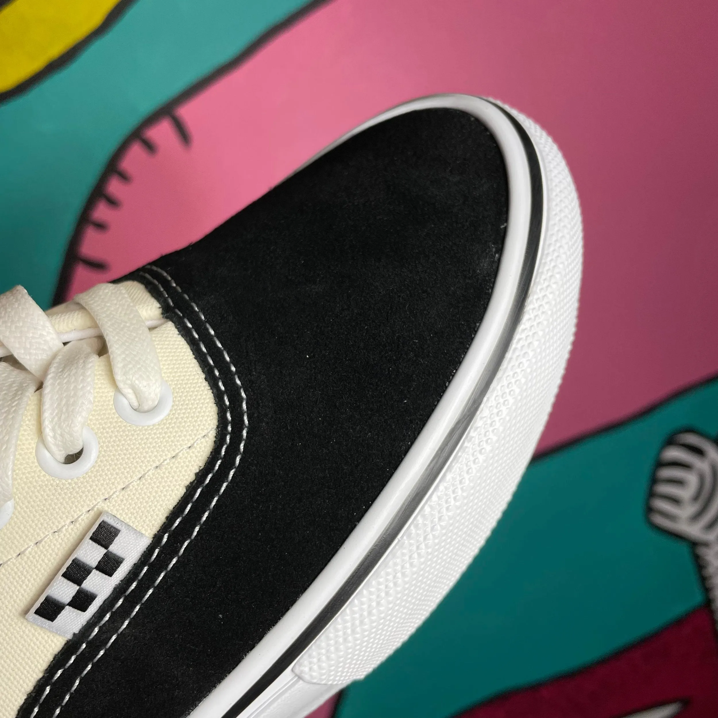 VANS SKATE ERA BLACK/ANTIQUE WHITE