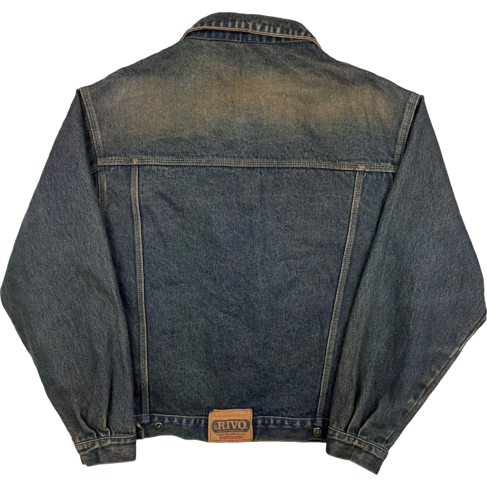 Vintage 80's Rivo Denim Trucker Jacket