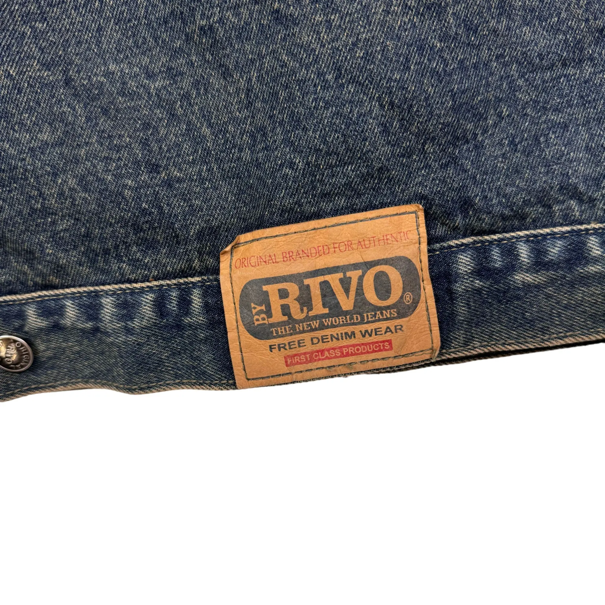 Vintage 80's Rivo Denim Trucker Jacket