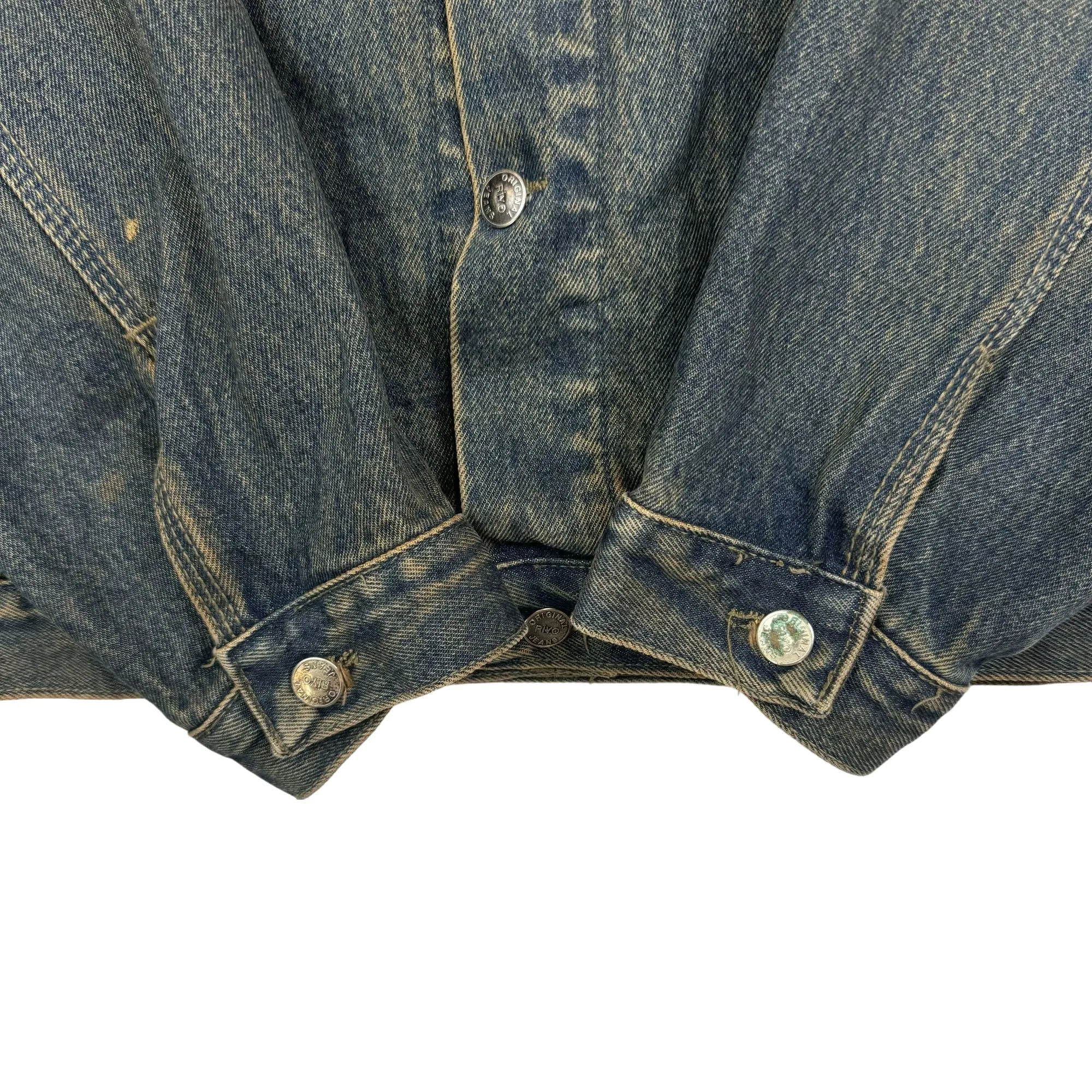 Vintage 80's Rivo Denim Trucker Jacket