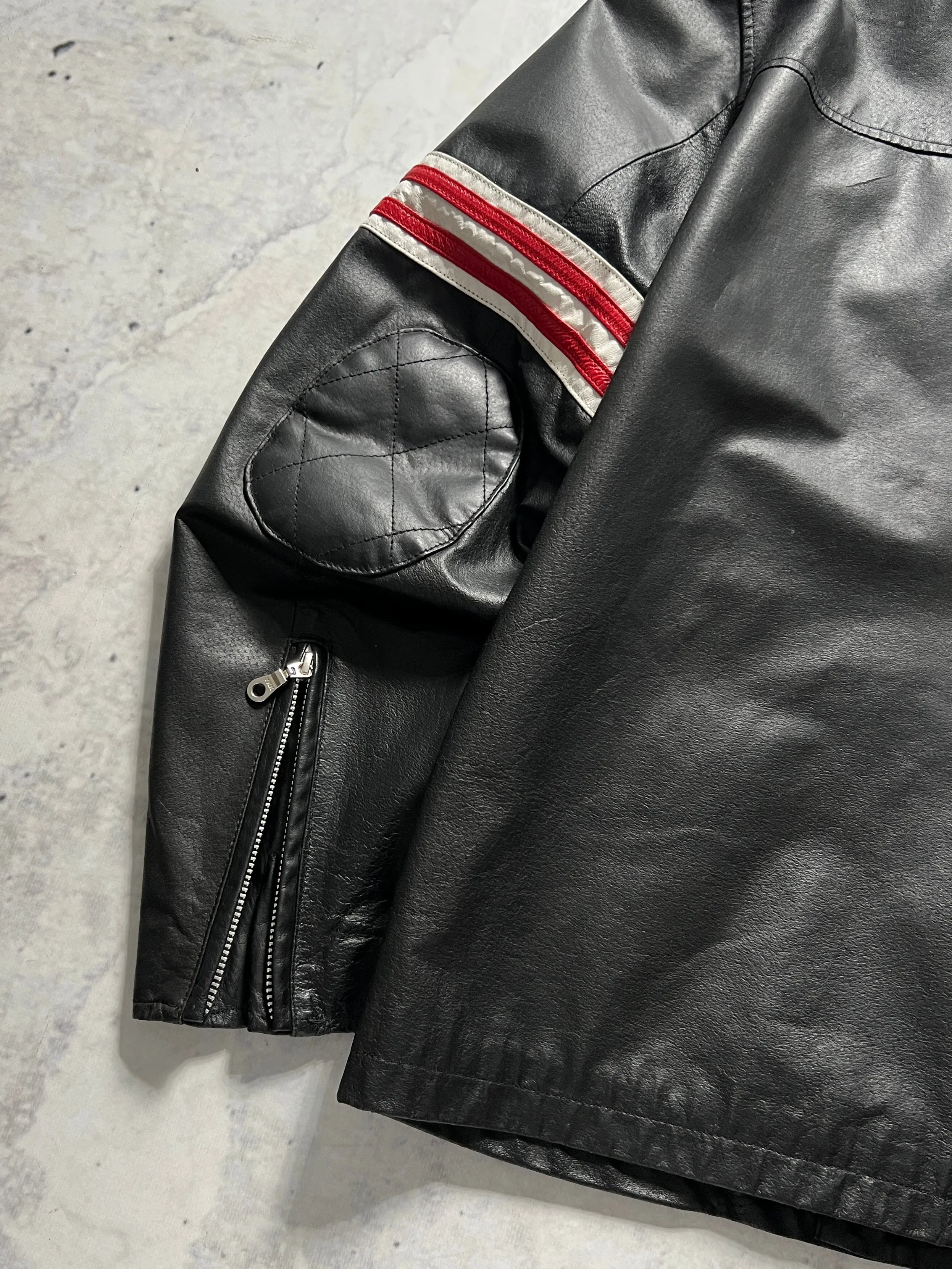 Vintage Milwaukee Leather zip up Jacket (L)