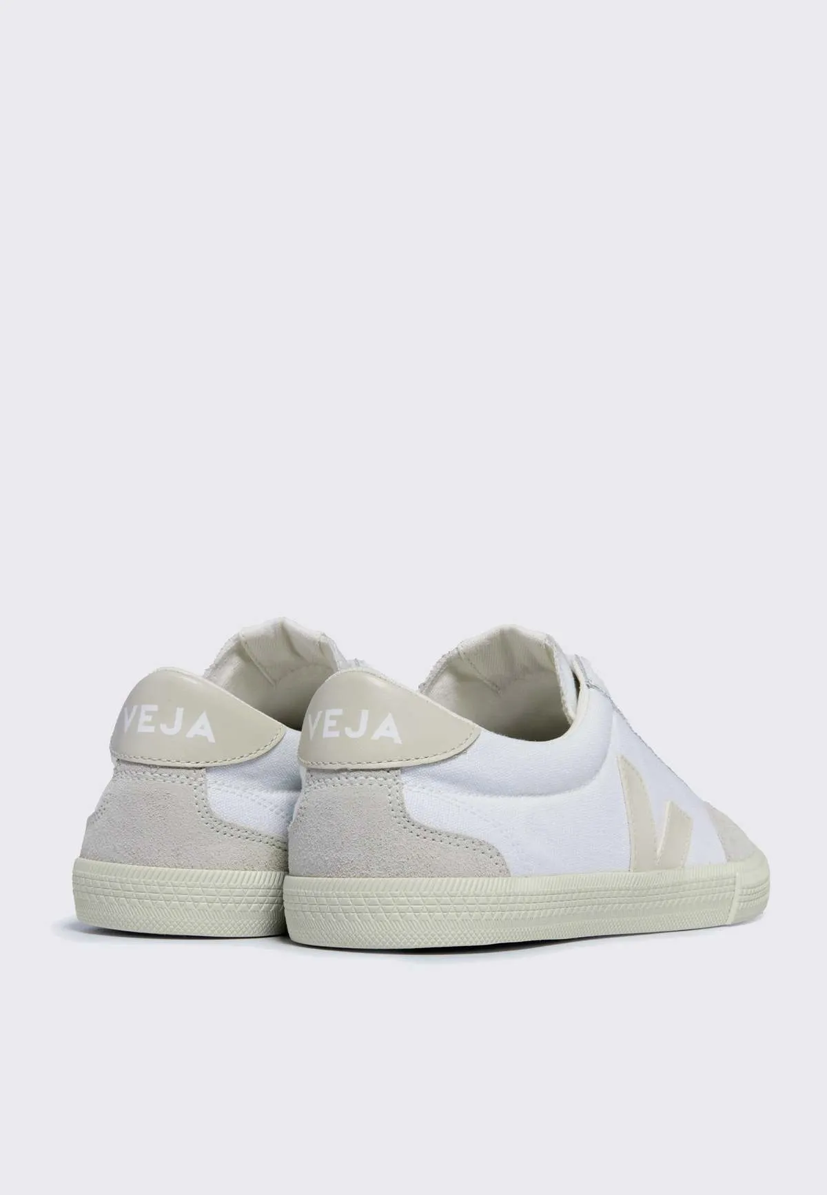 Volley Canvas Sneakers - White/Pierre