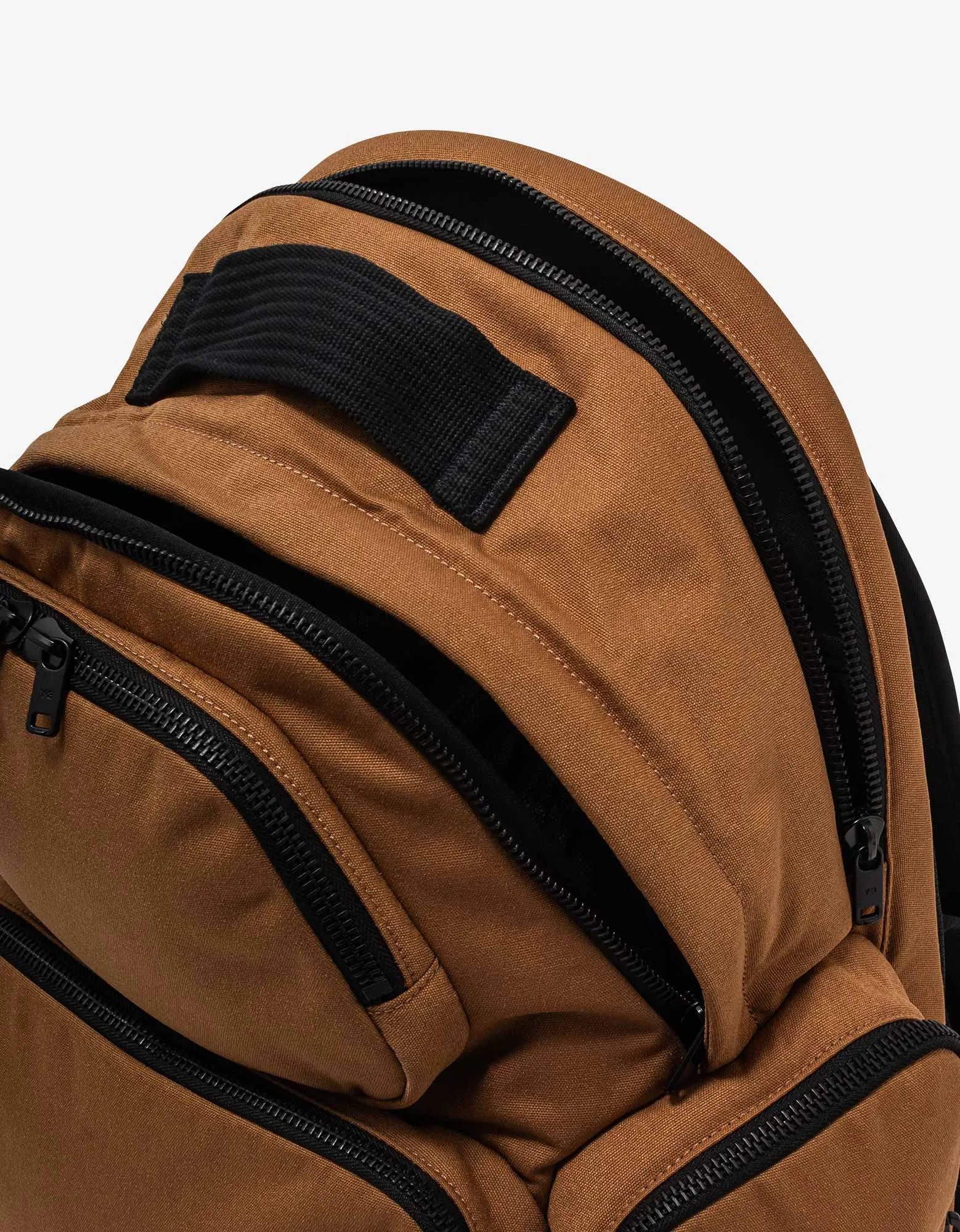 Y-3 Brown Logo Backpack